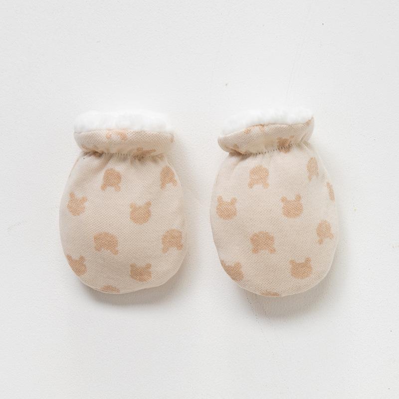 Утолщенные детские перчатки из искусственной овечьей шерсти, устойчивые к царапинам, для осени и зимы