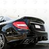 Для 2007-2014 Mercedes-Benz C-Class W204 C180 C200 C260 C300 C63 4 двери купе карбоновый задний багажник крышка автомобиля спойлер крылья