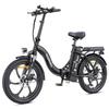HillMiles MilePort 1 Adult City Folding Electric Bicycle 250W Motor 36V13Ah Battery Electric Bike 20 Inch Tire Convenient E-bike