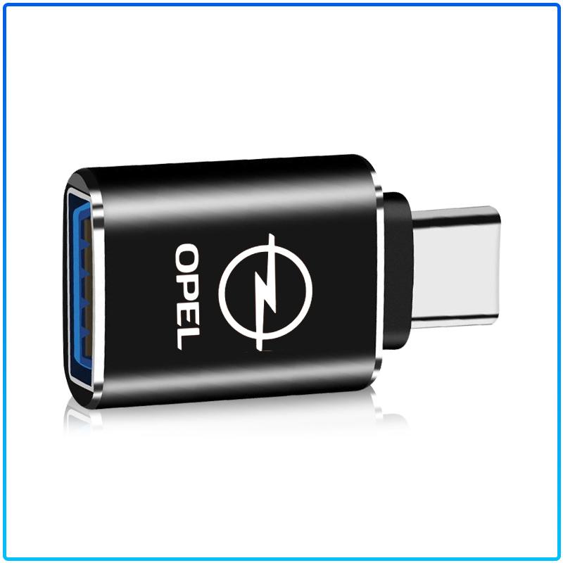 Автомобильный адаптер Type-C на USB 3.0 Автомобильный конвертер Детали интерьера Для Opel Astra C G H Insignia J K Zafira B Corsa Vectra C Corsa C