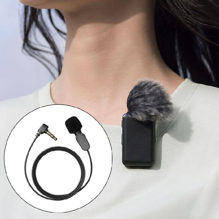 Lavalier Lapel Microphone Type C Clip On Mic Omnidirectional Microphone for Mic/Mic 2 Recording Podcasting Gaming