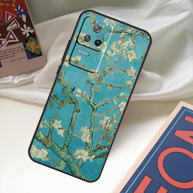 Van Gogh Starry Night Funda For POCO M6 Pro X3 X4 X5 X6 M5s F3 F5 Xiaomi 13T Pro 12T 11T 12 13 Lite 14 Ultra Case