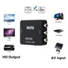 Совместимый с RCA AV в HDMI конвертер AV/CVSB L/R Video Box HD 1080P 1920*1080 Поддержка выхода NTSC PAL Совместимый с AV в HDMI