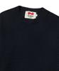 BEYOND CLOSET [Collection Line] Modular Collar Wool Knit Navy