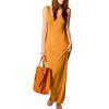 Slim Fit Sexy Vest Maxi Dress Womens Sleeveless Summer Dress
