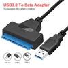 Адаптер SATA на USB 3.0/2.0/Type-C Кабель Sata До 6 Гбит/с Поддержка 2,5-дюймового внешнего HDD SSD Жесткого диска 22-контактный кабель Sata III