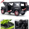 1:18 Модель автомобиля Jimny из сплава, литая металлическая игрушка, внедорожники, модель автомобиля, имитация звука и света, детские подарки H10