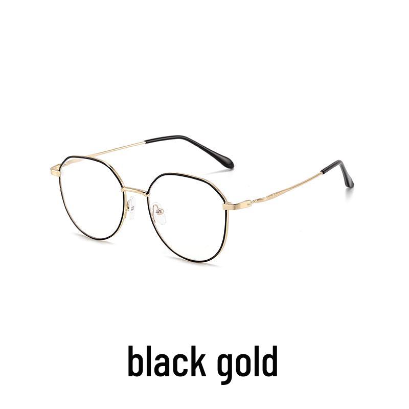 Многоугольные очки с защитой от синего света: Модные оправы для близорукости для мужчин и женщин, стиль Douyin