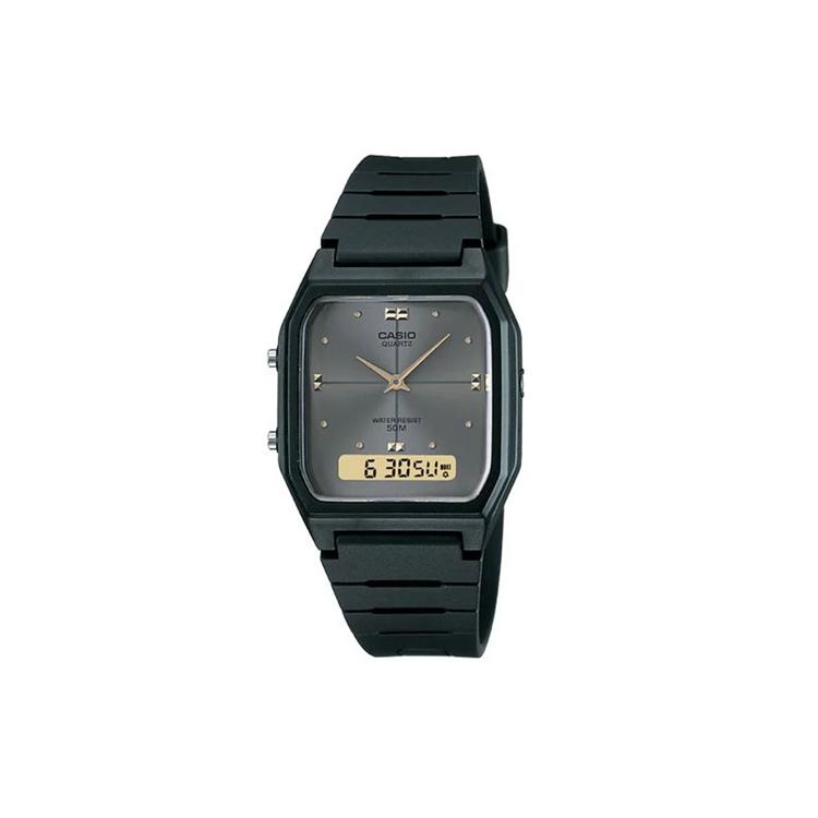 Casio Мужские ЧЕРНЫЕ ЧАСЫ YOUTH AW-48HE-8A AW-48HE-8A