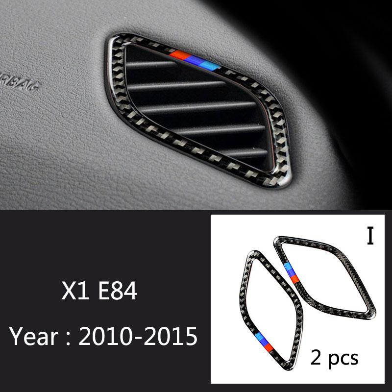 Мягкие наклейки из углеродного волокна на выходе воздуха, накладка, Стайлинг автомобиля для BMW 1 2 3 4 5 7 Series X1 X3 X4 X5 X6 F30 F10 F15 F16 G30