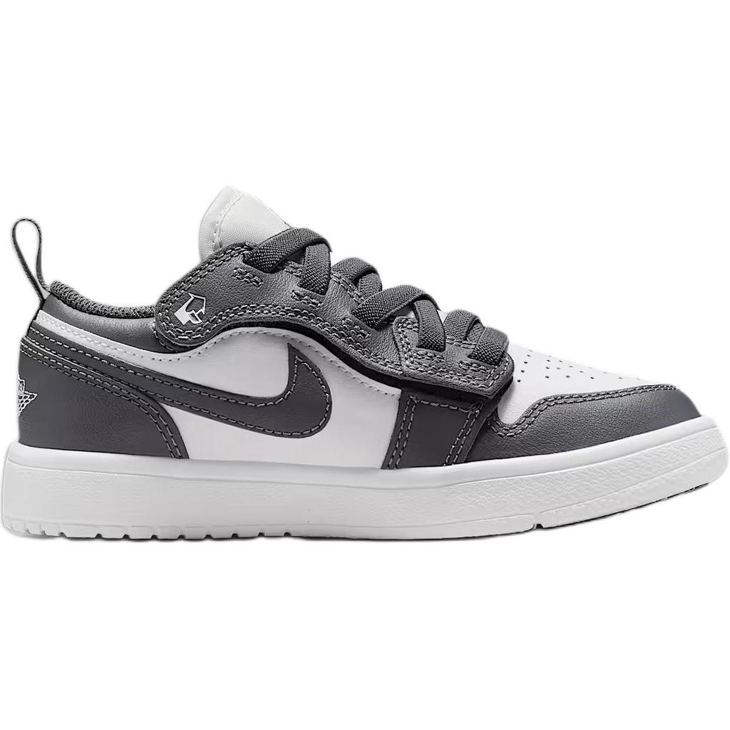 Air Jordan 1 Low ALT PS Железно-серые Детские Кроссовки Summit-White DR9748-044