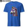 Unisex Basic Softstyle T-Shirt Gildan | with Funky Rainbow Unicorn Graphic