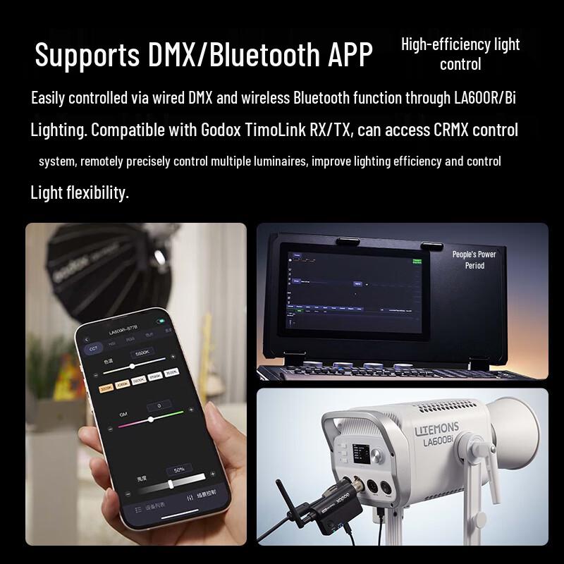 Серия светодиодных видеосветильников Godox LA600BI/LA600R