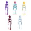 Skull Fridge Magnets with Movable Joints Halloween Poseable Skeleton Fridge