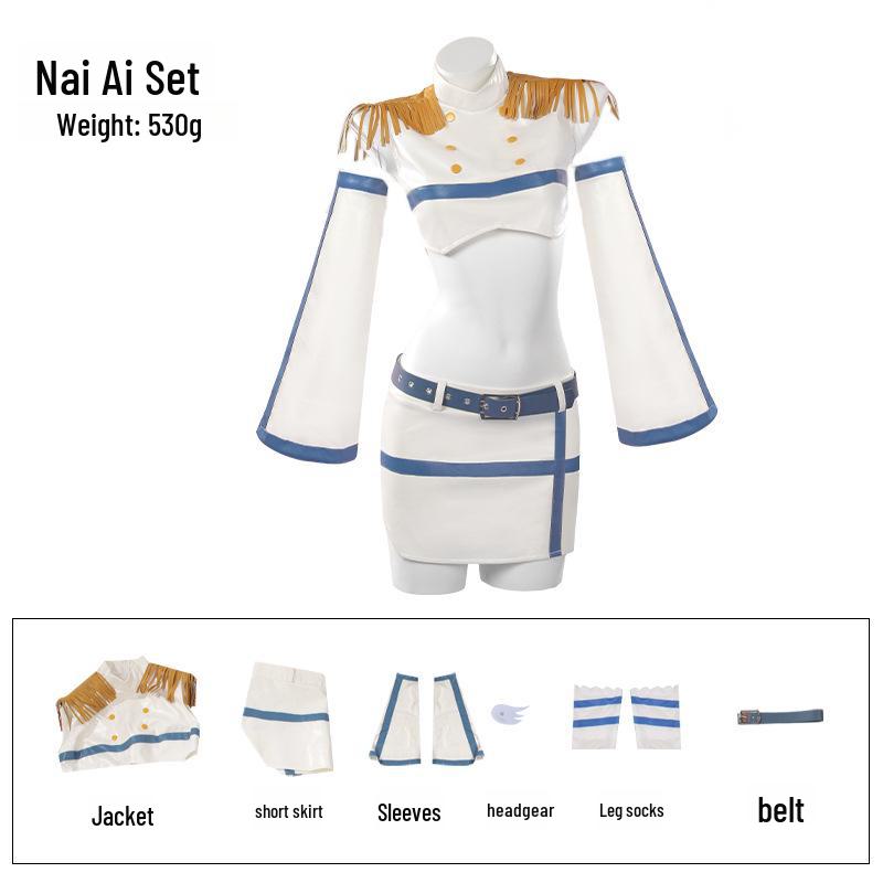 2.5D Искушение Тачибана Мика Косплей Костюм с Крыльями