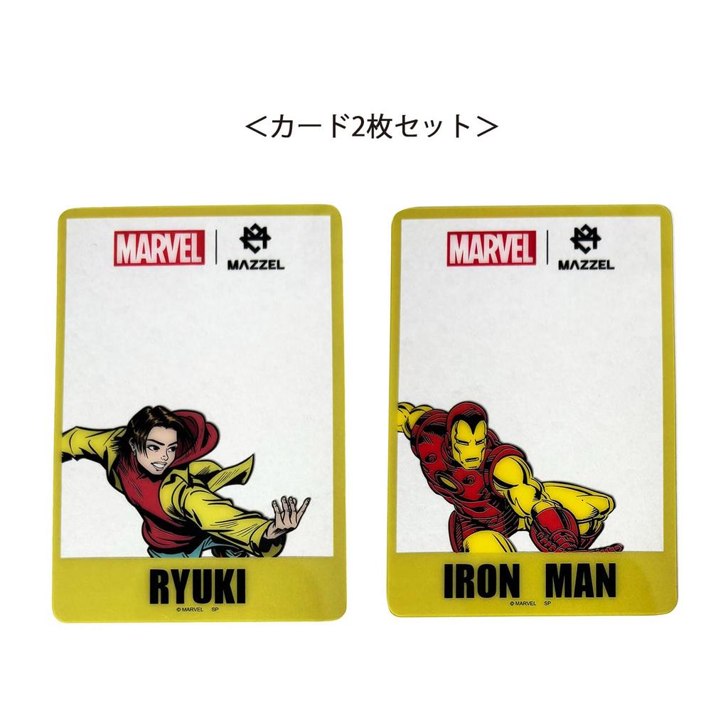 Small Planet Marvel Marzel Comic Pattern Blind Clear Card Set of 2 Complete Set of 8 Types