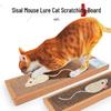 Sisal Mouse Toy & Cardboard Cat Scratcher: Durable, Claw-Grinding, Scratch-Resistant Pet Essential