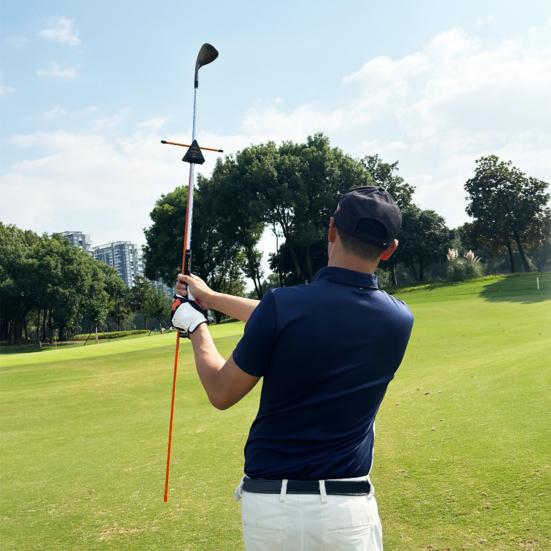 Плоскость для замаха в гольфе Тренажер для отработки ударов по мячу Тренировочное приспособление для отбивания мяча в гольфе Вспомогательное приспособление для отбивания мяча