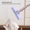 Flat Mop with Cloth Kitchen Bathroom House Mini Sweeper Mop with 360 Degree Rotation Dry Wet Easy Use Mop Household Cleaning Tool