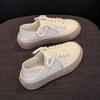 Korean Version Canvas Shoe Female Flat Bottom Comfortable 2024 New Casual Simple All-match Solid Color Womens Shoes Summertime
