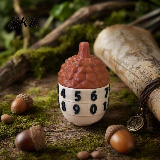 HP Counting Prop 3D Printed Acorn Tracker, Shape Life Counter, 2/3 Digits 3-digit Counter Rotating Tools Accessories for Tabletop Card Game