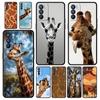 Phone Case For Oppo Find X6 Pro X5 A54 A53 A52 A9 A15 A95 A17 A16 A76 A74 A57 A31 Reno8 Reno7 Reno6 Pro 5G Cover Giraffe