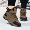 31-40 Winter Boy's Plus Velvet Warm Outdoor Hiking Shoes Cotton Shoes Hiking Cotton Shoes Snow Boots for Kids