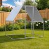 Chicken Coop - VIDAXL - 2x2x2 M - Galvanized Steel - Polyethylene Roof - Outdoor