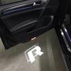 Для VW VOLKSWAGEN Новая светодиодная подсветка логотипа двери автомобиля, приветственный свет для VOLKSWAGEN VW Passat B5 B5.5 2008 2009 2010 Phaeton Touareg Ghost Shad