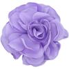 Vintage Floral Brooch Fashion Dress Suit Corsage 2024 Fabric Big Rose Flower Brooch