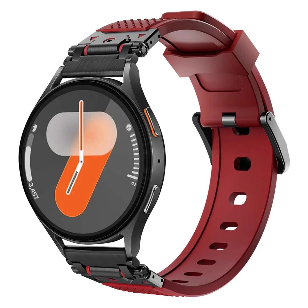 20mm 22mm Silicone Strap for Huawei Watch GT5 Pro 46mm Sport Band for Samsung Galaxy 7 6 5 40/44mm Bracelet for Amazfit Active 2