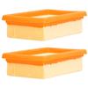 2Pcs Air Filter 4203 141 0301 4203 007 1028 for STIHL Backpack Blower BR320 BR340 BR380 BR400