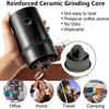 Portabl Grinder Electric Coffee Grinder Automatic Beans Mill Conical Burr Grinder Machine For Home Travel USB Rechargeable