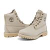 Timberland 6-дюймовые британские прочные амортизирующие ботинки для увеличения роста, женские ботинки светло-серого цвета A2M2SW