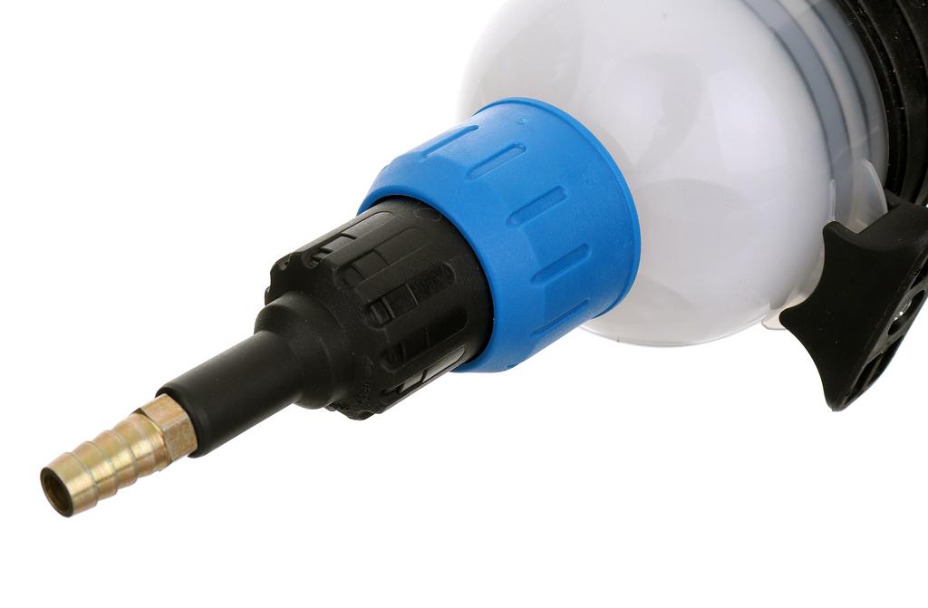 Pompa Ręczna Odsysarka Płynów Oleju Paliwa Strzykawka 1.5L Adaptery