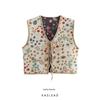 Kaslead New Arrival Women's Clothing Fashion Style Fashion All-Match Minimalist Casual Jacquard Vest Vest Tops