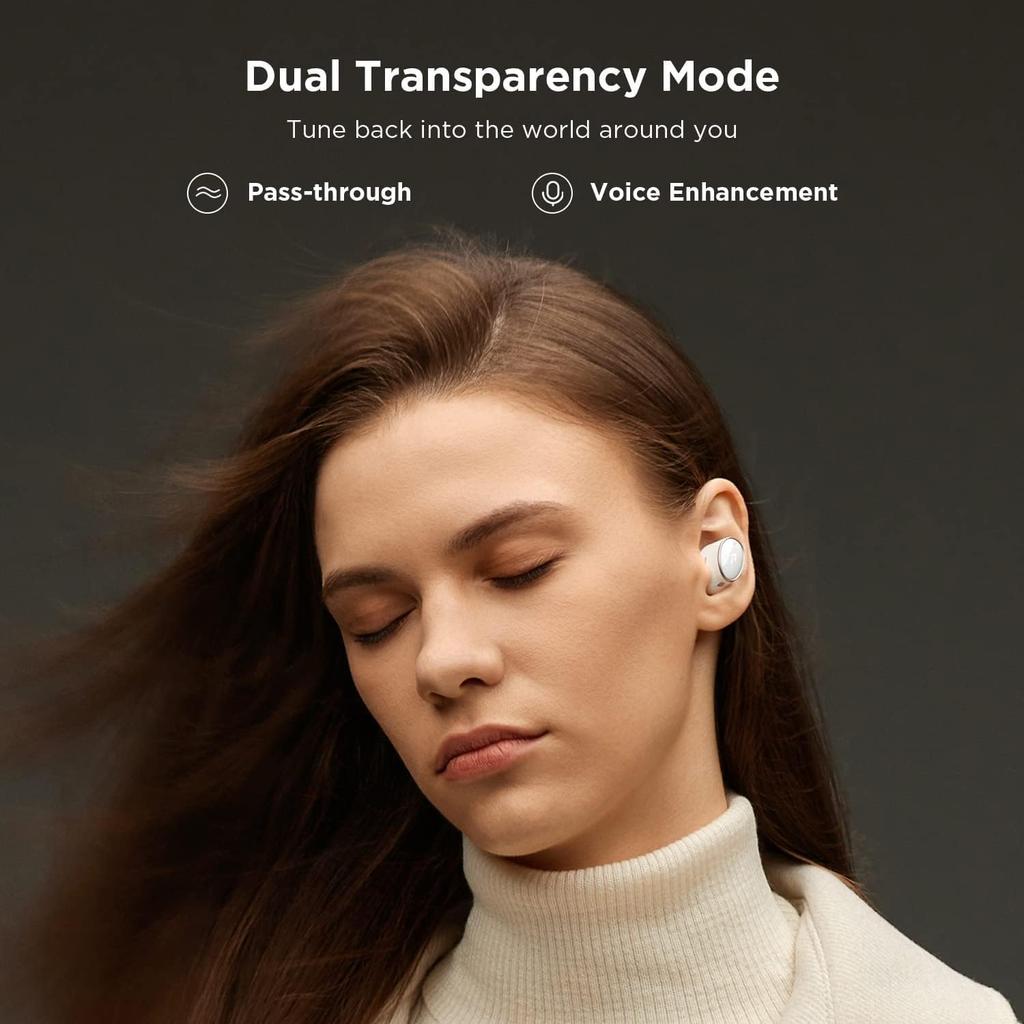 Беспроводные наушники 1MORE EVO с шумоподавлением 42 дБ LDAC с высоким разрешением Bluetooth-гибридные наушники Smart ANC Hifi Ambient Sound Intake IPX4 Водонепроницаемость