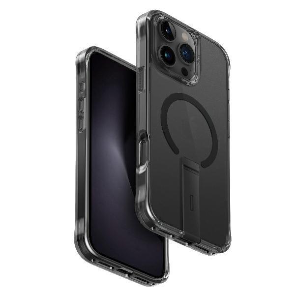 Etui do iPhone 16 Pro Max UNIQ Vertica Stand Czarne