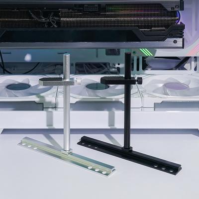 Держатель видеокарты, выдвижной регулируемый держатель графического процессора, алюминиевый держатель видеокарты для компьютерного компонента, подставка для графического процессора