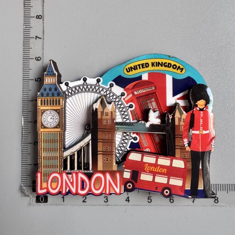 Англия Магнитные наклейки на холодильник Британские магниты на холодильник Великобритания Лондон Автобус Биг Бен Манчестер Оксфорд Медведь Коллекция Подарки