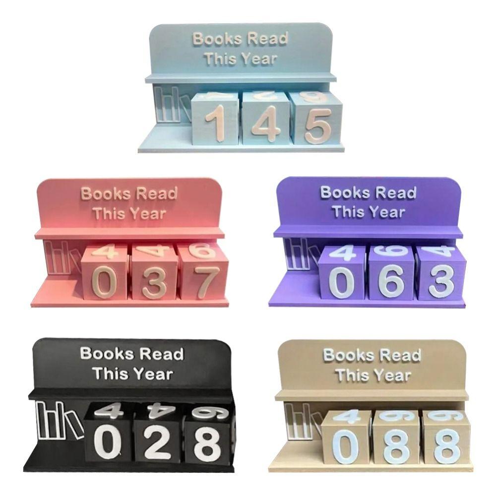 Wear Resist Bookshelf Counter Bookish Decor Reading Log Reading Counter Reading Plan Management