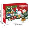 24PCS Pull Back Cars Toys Set Christmas Countdown Advent Calendar Kids Large Collection Set Christmas Party Favor 2025