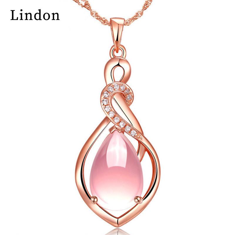 Ожерелье с подвеской в форме капли HiZircon, модные украшения, подарок для свадебной вечеринки