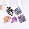 5 Pcs/pack  Fusible Embroidery Patch Iron On Patches For Clothing Thermoadhesive Patches For Jackets Jeans Backpack Ironable Sewing Patch