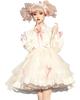 JIURUN Lolita Gothic Lolita Plus Mori Sweet Gothic Ladylike Size One-Piece Costume, Cosplay, Anime, Size, Girl, Lolita, Dress, Cross-Dressing, Maid,
