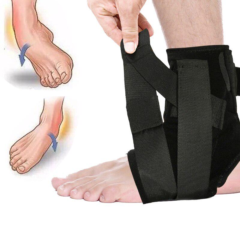 Ankle Brace Support Sport Adjustable Ankle Straps Foot Stabilizer Orthosis Football Compression Plantar Fasciitis Foot Protectot