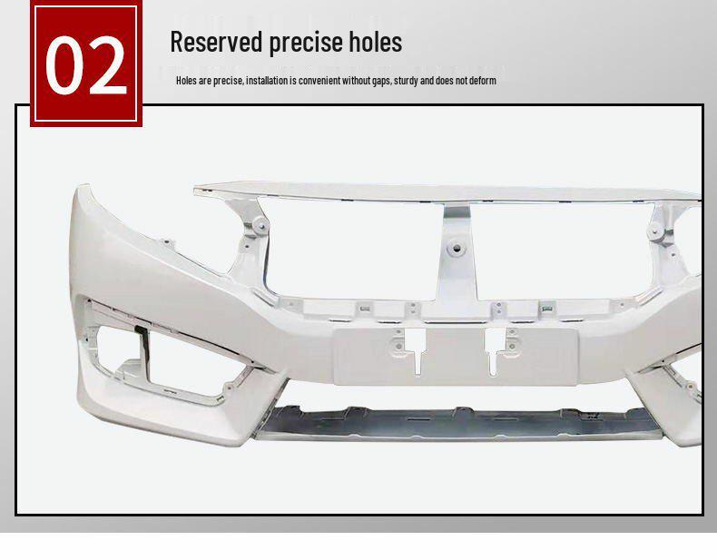 Совместим с передним и задним бамперами Honda Civic 2016-2018 годов выпуска.