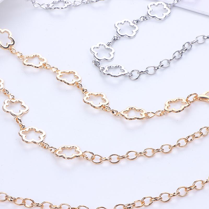 Металлическая полая цветочная цепочка на талию для женщин, декоративные ремни, цепочка для тела