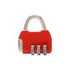 Padlock 3 Digit Password Lock Zinc Alloy Backpack Zipper Lock Dormitory Cabinet  Lock  Home