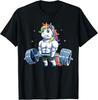 Unicorn Weightlifting T Shirt Deadlift Fitness Gym Women Tee Gift Unisex T-Shirt